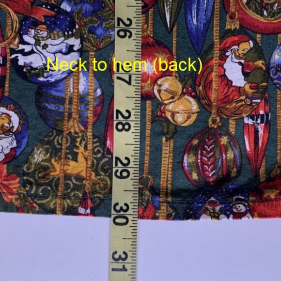 Unique! Handmade Christmas Theme Shirt/Top - Picture 5 of 10